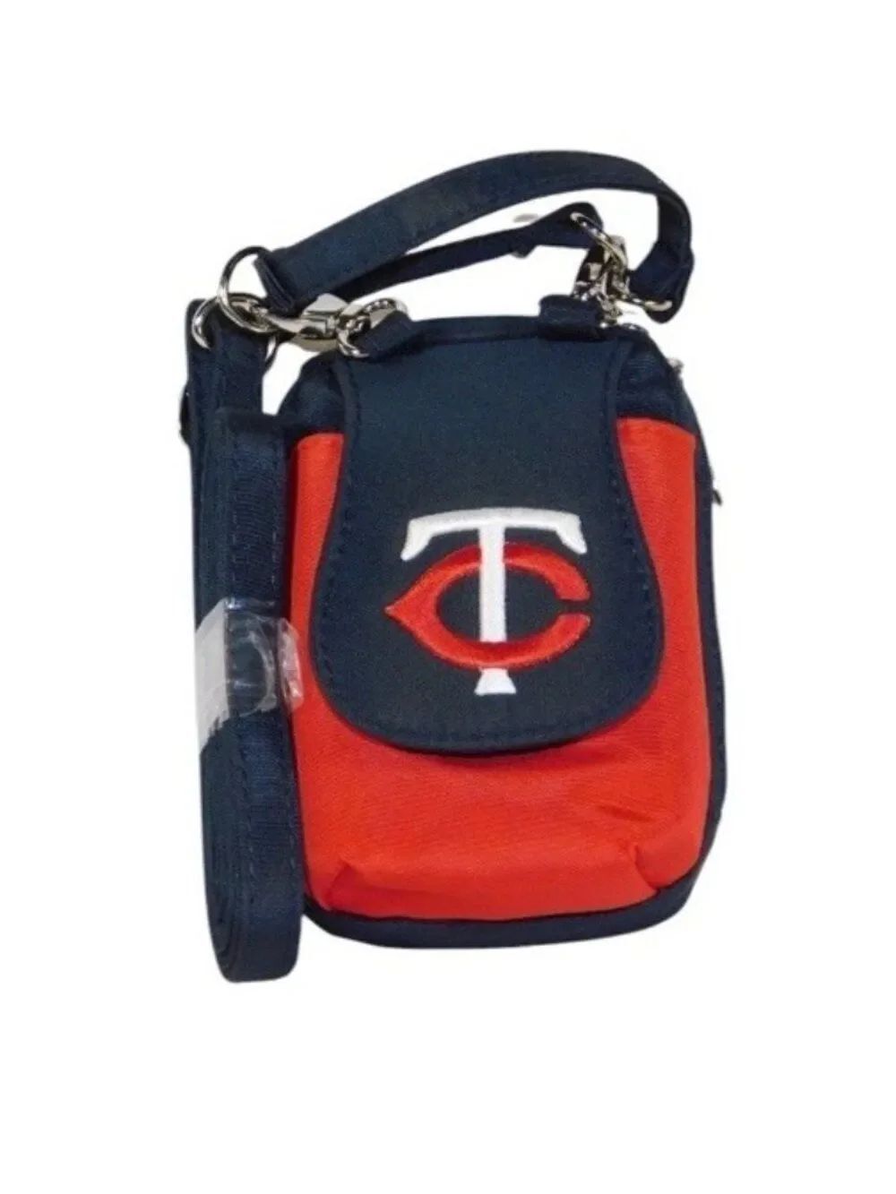 MLB Minnesota Twins Cell Phone Pouch Bag Purse Crossbody Small Baseball NWT
